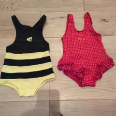 ベビー水着2点セット