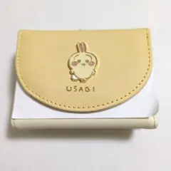 ちいかわ バッジ口金財布　うさぎ 三つ折り財布