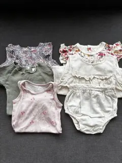 ペアマノン他6点セット　ロンパース