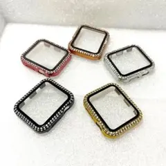 38mm 画面保護 appleWatch ダイヤカバー キラキラカバー