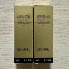 CHANEL シャネル サブリマージュ レサンス ドゥ タン B20 2個