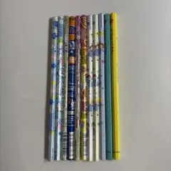 平成レトロ　キャラクター鉛筆 11本セット まとめ売り　ナルミヤ　サンエックスのサムネイル