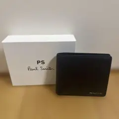 PS Paul Smith 二つ折り財布 ブラックのサムネイル
