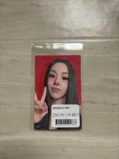 TWICEオンラインくじオリジナルステッカー　チェヨン