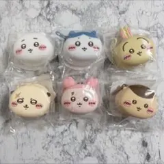 ちいかわ おかおミニシリコンポーチ 6個セット