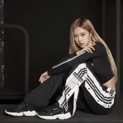 adidas★アディダス★BLACKPINK★アディブレイク★パンツ★ブラック