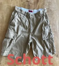 Schott カーゴショートパンツ ベージュのサムネイル