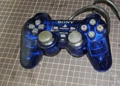 SONY 有線コントローラー クリアブルー　またはオーシャンブルー