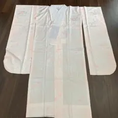 1344 振袖用長襦袢　中古品　単衣　半衿付き　成人式　卒業式　着付け練習