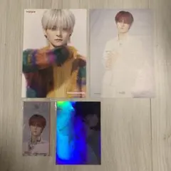 TREASURE HMV特典 クリアしおり フライヤー ポストカード ヨシ