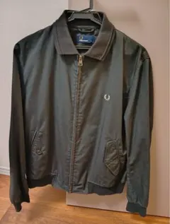 Fred Perry ブラック ジップアップジャケット