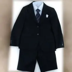 男児120cm　フォーマルスーツセット　膝下丈