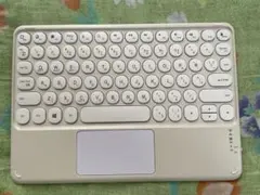 3COINS タッチパッド付きキーボード Bluetooth アイボリー