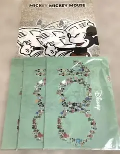 Disney 100周年記念 ミッキーマウス クリアファイル 5枚セット