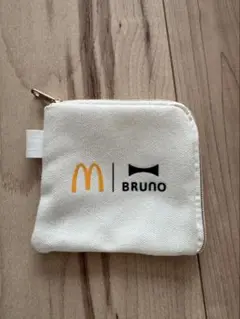【中古品】マクドナルド×BRUNO コラボ ポーチ 福袋限定