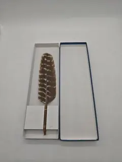 羽箒 羽根箒 茶道具 炉 鳥 箱に野雁 茶器 紙箱 - メルカリ