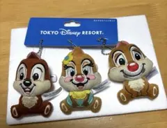 東京ディズニーリゾート チップとデール ヌイグルミバッジセット　3個セット
