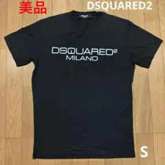 美品！ DSQUARED2 ロゴ プリント Tシャツ ディースクエアード