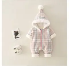 ロンパース 裏ボア