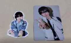 なにわ男子　大西流星　HARDWORKトレカ・ステッカー