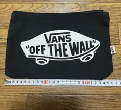 VANS ポーチ ブラック ロゴ入り 　匿名発送のサムネイル