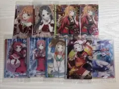 学マス ウエハース 9枚セット+1枚 おまけ付き