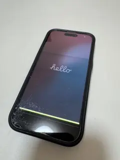 iPhone 15Pro 128GB チタニウムホワイト ジャンク 画面不良あり