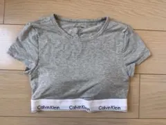 Calvin Klein グレー カップ付きTシャツ Mのサムネイル