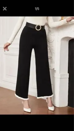 シーイン　ニットパンツ