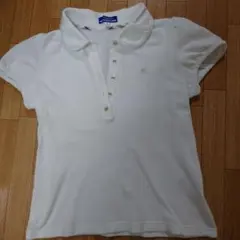 Burberry Blue Label　ポロシャツ ホワイト サイズ38