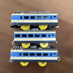 プラレール 車両 青/黄色 連結車両　あずさ