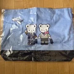 週末お値下げ 国際線40周年記念 ANA ファミリアトートバッグ - メルカリ