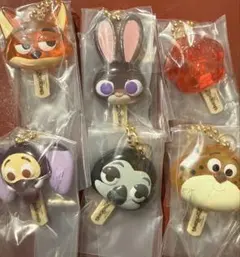 ズートピア アイスキャンディチャーム 6種コンプリート