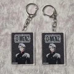 O-MENZ アクリルキーホルダー おかめ - メルカリ