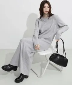 by LEGNA レイヤードネックワンピース M-Short