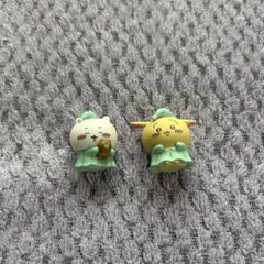 ちいかわ ハチワレ うさぎ パジャマ フィギュア 2体セット