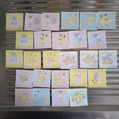 ポケピースウエハースチョコレート　シール26枚
