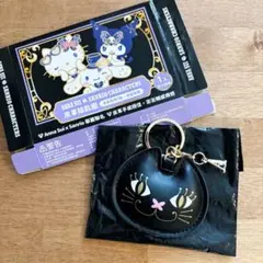台湾限定　アナスイ　サンリオ　コラボ　シナモロール　黒猫　マスコットとポーチ 台湾セブンイレブン限定 ANNA SUI×サンリオ 黒猫 - メルカリ