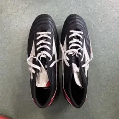 Mizuno サッカーシューズ スパイク 黒/白/赤