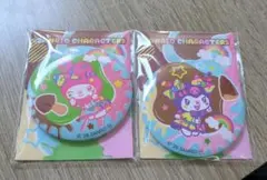 サンリオキャラクター 缶ミラー 2個セット