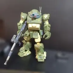 BANDAI　HG装甲騎兵ボトムズ スコープドッグ ウェザリング塗装 　中古品のサムネイル