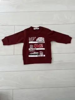 【500円値下げ・新品未使用】SLAP SLIP 車　トレーナー　トップス　80
