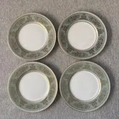 黒壺  コロンビア セージグリーン ディナープレート 大皿 5枚 黒壺 WEDGWOOD コロンビア セージグリーン ディナープレート 大皿 5枚