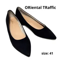 ◼︎WA ORiental TRaffic◼︎スエード ポインテッドトゥ◼︎41
