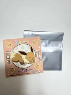 サーティワン ポケモン ステッカー イーブイ