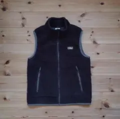 【美品】LLBean マウンテンパイルフリースベスト／ブラウン／特価