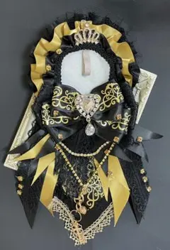 ♥︎.*痛ロゼット♥︎.* ブラック×ゴールド