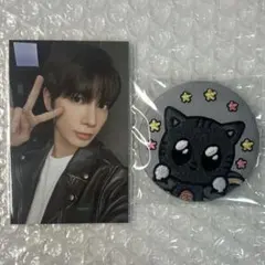TXT テヒョン プルバトゥ ダゴニャン 特典トレカ 缶バッジ 缶バッチ 刺繍