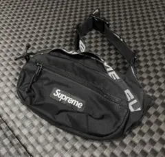 Supreme ボディバッグ ブラック 18ss ウエストバッグ - メルカリ