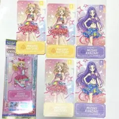 夏樹みくる 神崎美月 WM ダブルエム チケットライクコレクション アイカツ